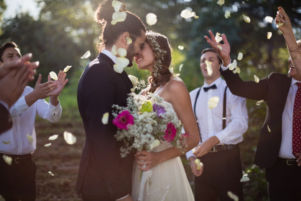 Stimmungsvolle, alternative Hochzeit auf Teneriffa